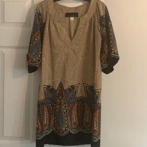 Blue Rain Boho Minidress